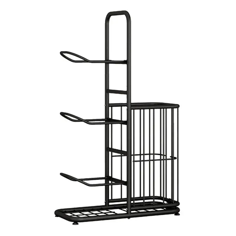 Ball Rack Vertical Basketball Ball Organizer