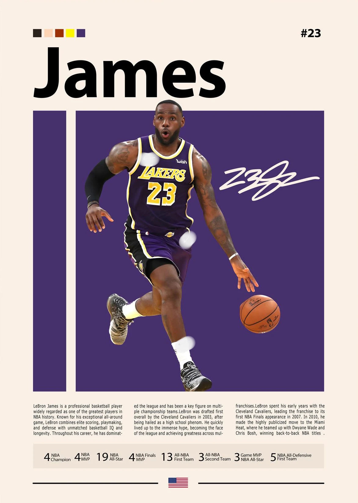 Basketball Players Series Poster Print Canvas Art Pictures Home for Living Room and Bedroom Modern Wall Decor Frameless Painting