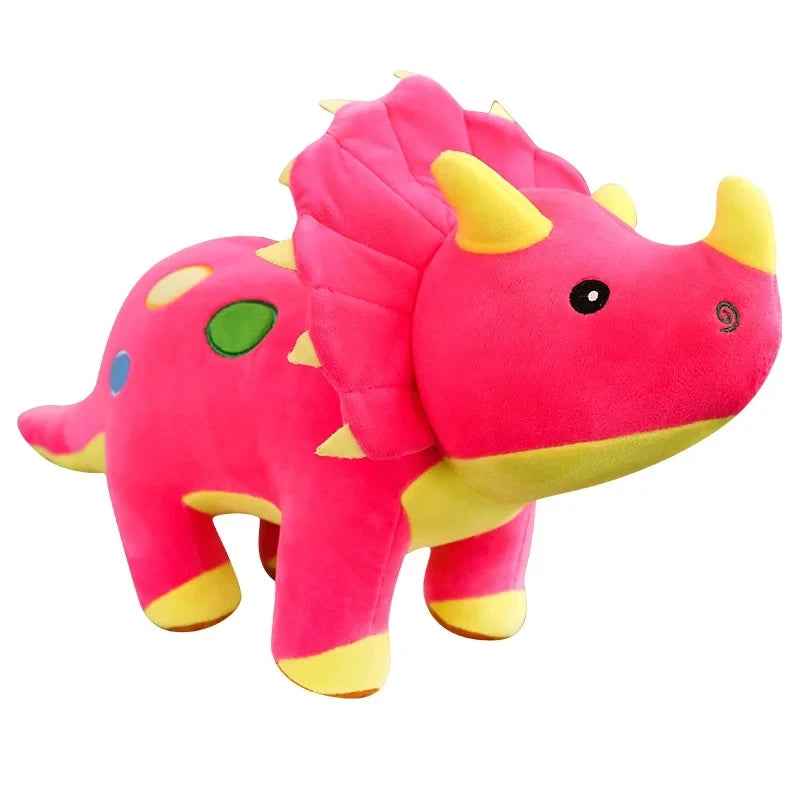 Cute Dinosaur Plush Toys Fat Dinosaur Stuffed Animals Dolls Soft Plush Big Dino Tyrannosaurus Birthday Gifts for Kids Girls Boys