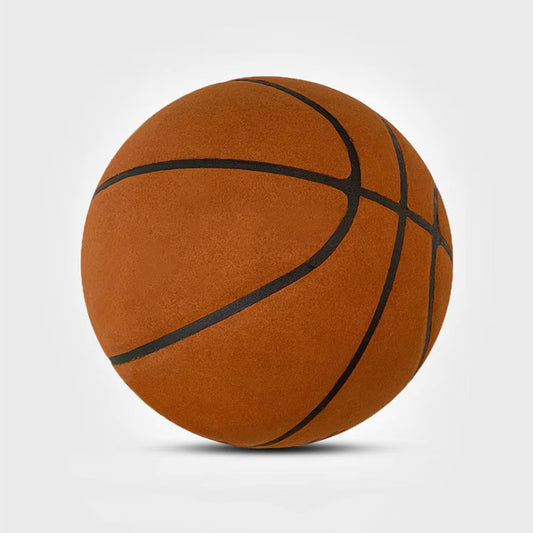Grooved Silent Basketball 29.5'' Foam Basketball Indoor Training Silent Ball Dribbling Indoor Quietly Bounce Basketball No Noise